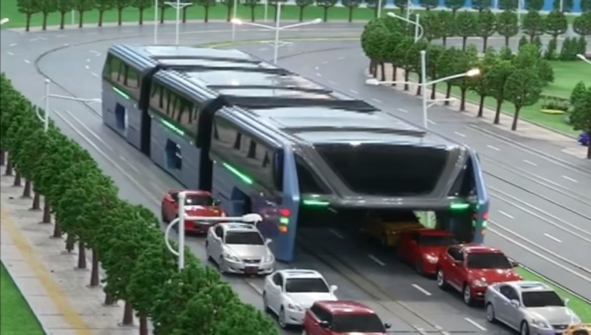 China's hover bus invention 
